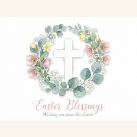 Easter Blessings Card